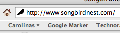 favicons - songbird