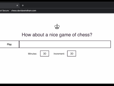 Shall We Play A Game?