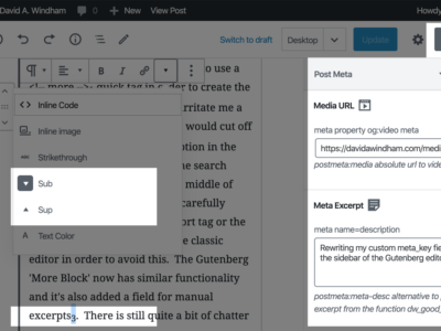 Gutenberg Sidebar Plugin